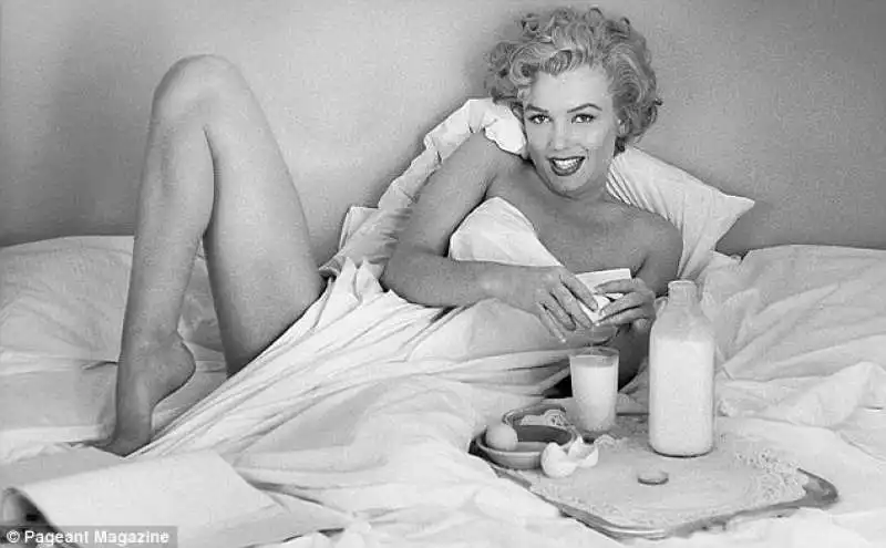 marilyn a colazione