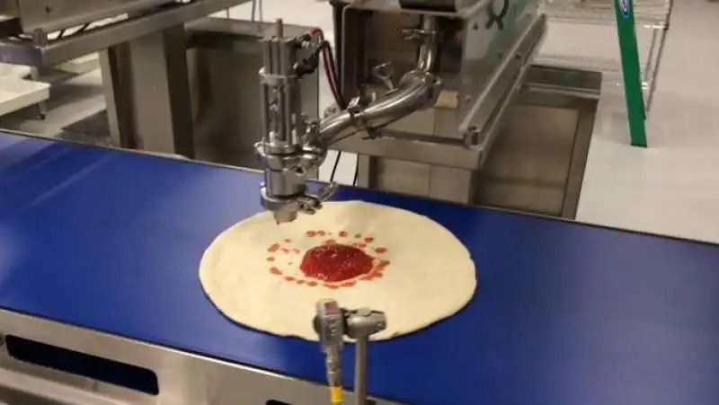 marta, robot pizza