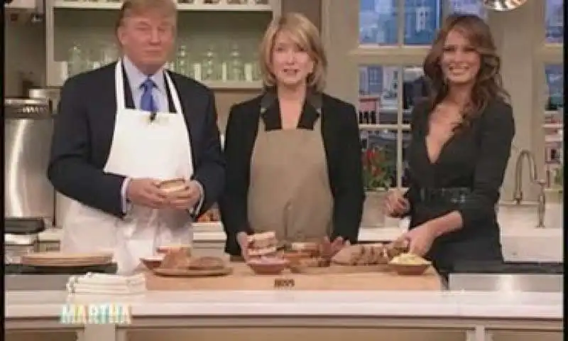 Martha Stewart E TRUMP