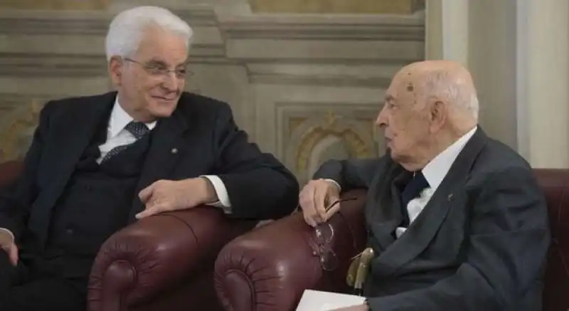 MATTARELLA E NAPOLITANO