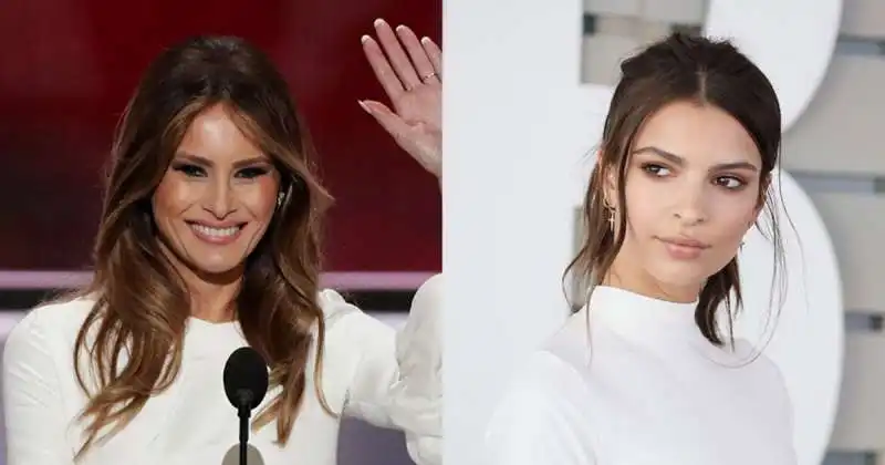 MELANIA TRUMP EMILY RATAJKOWSKI