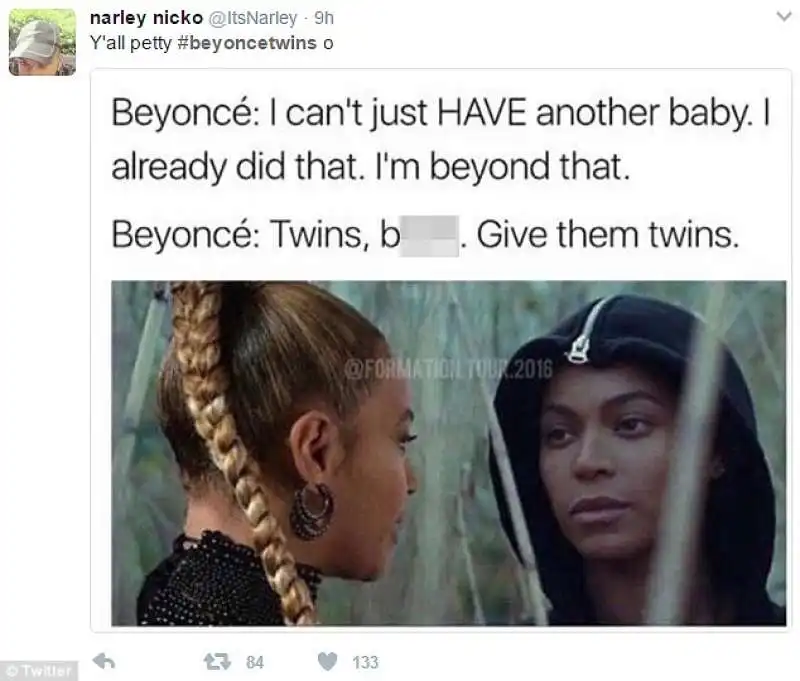 meme beyonce incinta