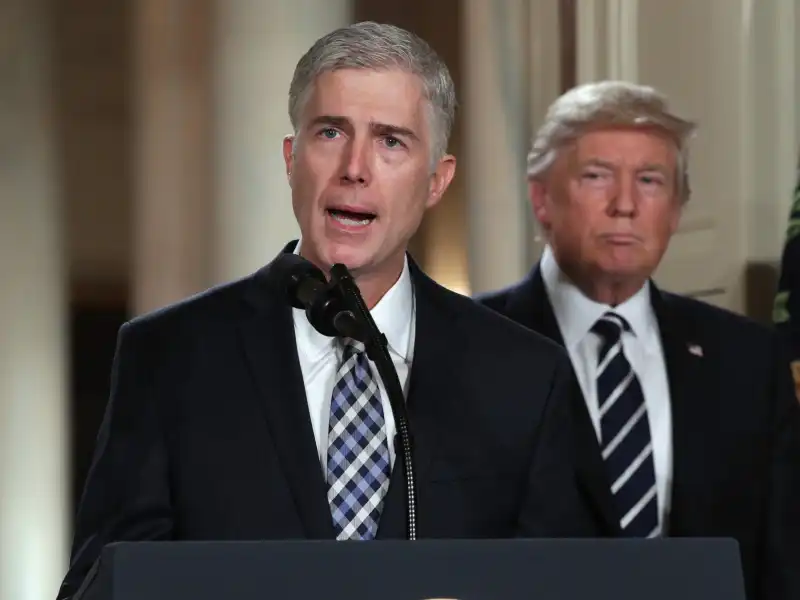 NEIL GORSUCH E TRUMP