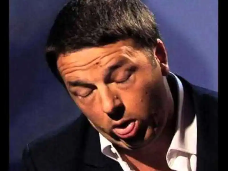 renzi smorfie