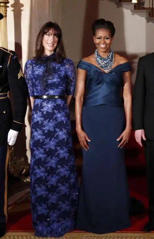 SAMANTHA CAMERON E MICHELLE OBAMA