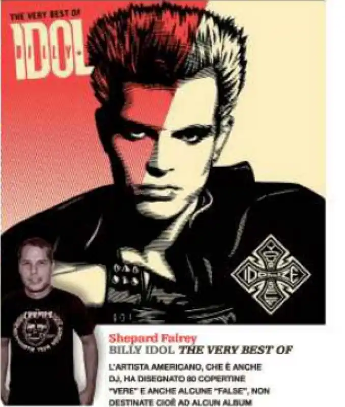 SHEPARD FAIREY BILLY IDOL