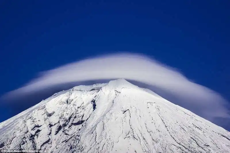 sul monte fuji