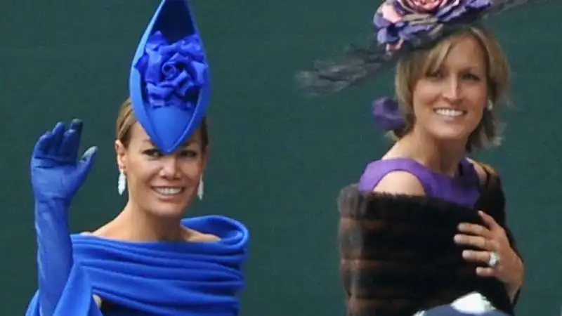 tara palmer al matrimonio di william e kate