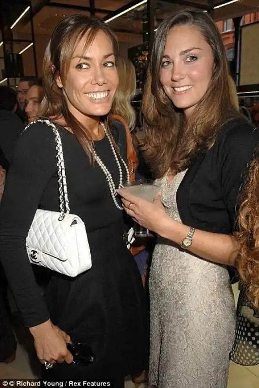 tara palmer e kate quando era ancora middleton