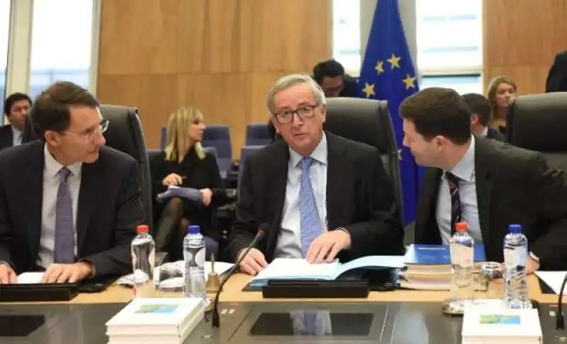 Alexander Italianer con Juncker