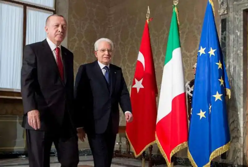 ERDOGAN MATTARELLA