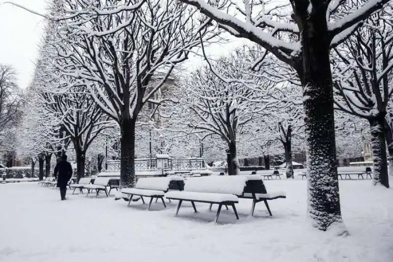 francia sotto la neve 