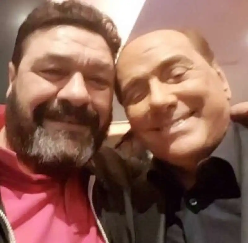 franco con berlusconi