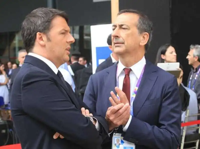 giuseppe sala matteo renzi