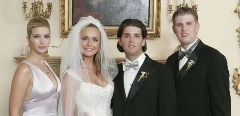 il matrimonio di donald jr e vanessa trump 