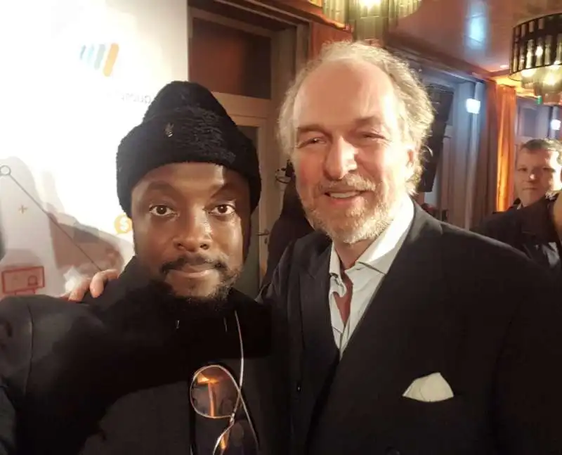 IL RAPPER WILL I AM E ARTURO ARTOM