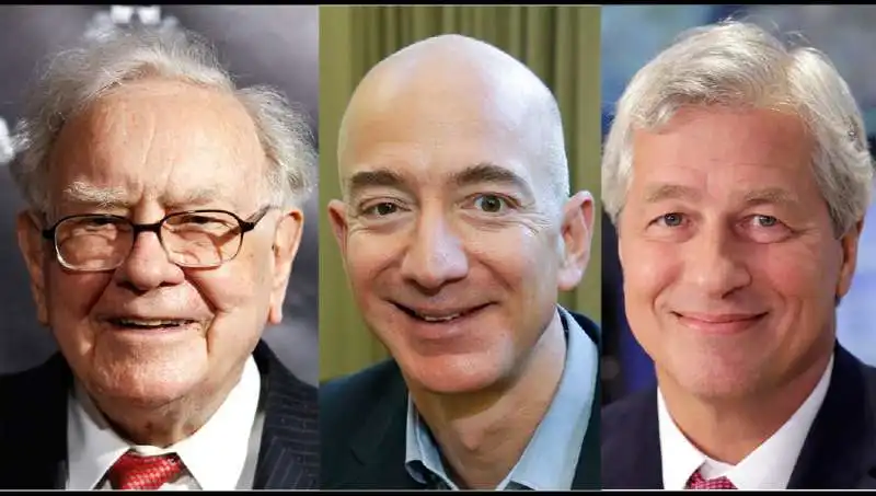 jeff bezos warren buffett jp morgan