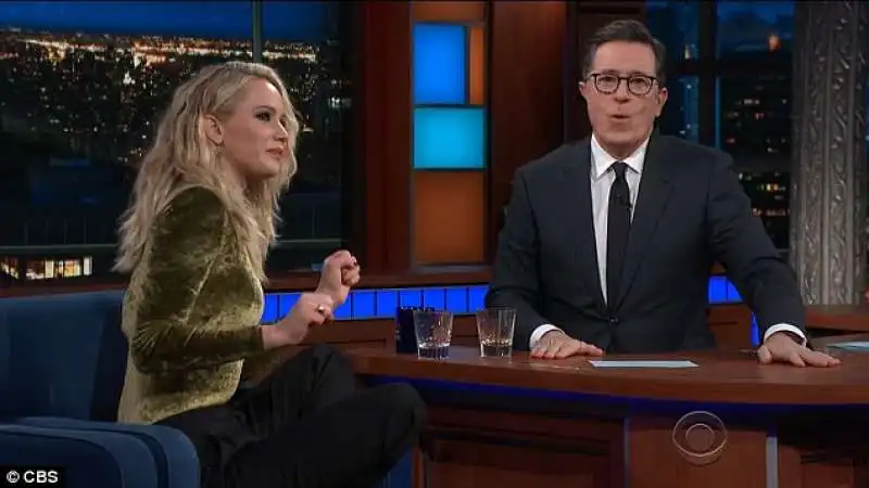 jennifer lawrence al late show 3