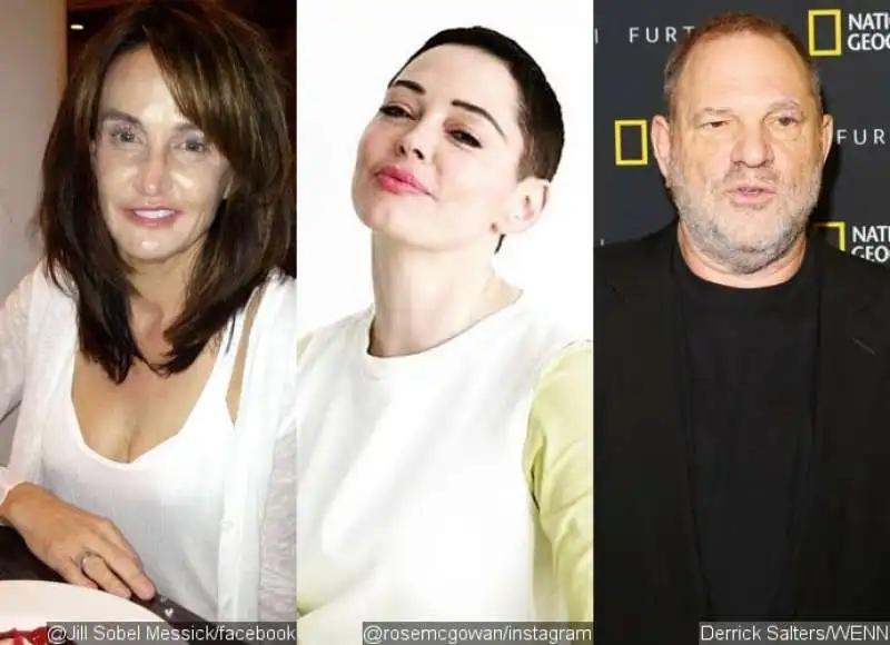 jill messick rose mcgowan harvey weinstein