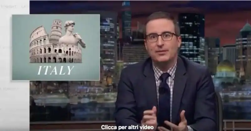 john oliver elezioni italiane 