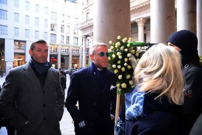 Lapo Elkann funerali Moratti