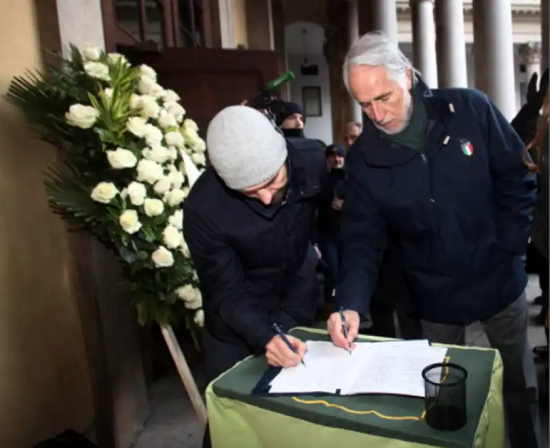 Malago funerale Moratti