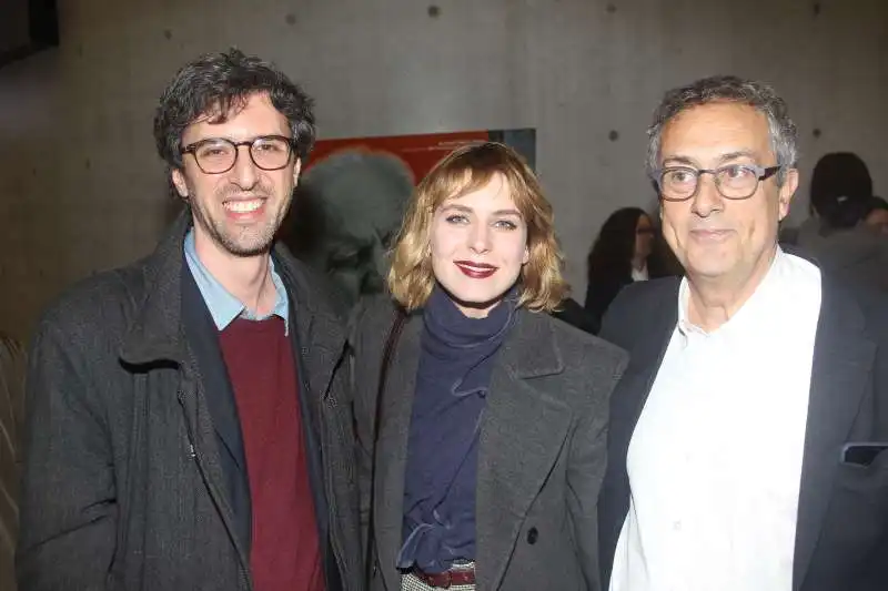 marlon pellegrini, elena radonicich e mario sesti