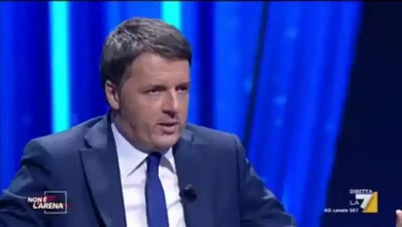 matteo renzi da giletti