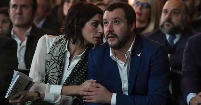 MATTEO SALVINI ELISA ISOARDI