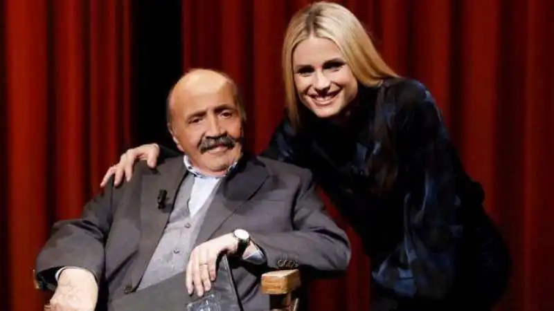 MICHELLE HUNZIKER MAURIZIO COSTANZO