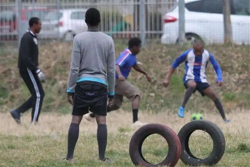 migranti pallone