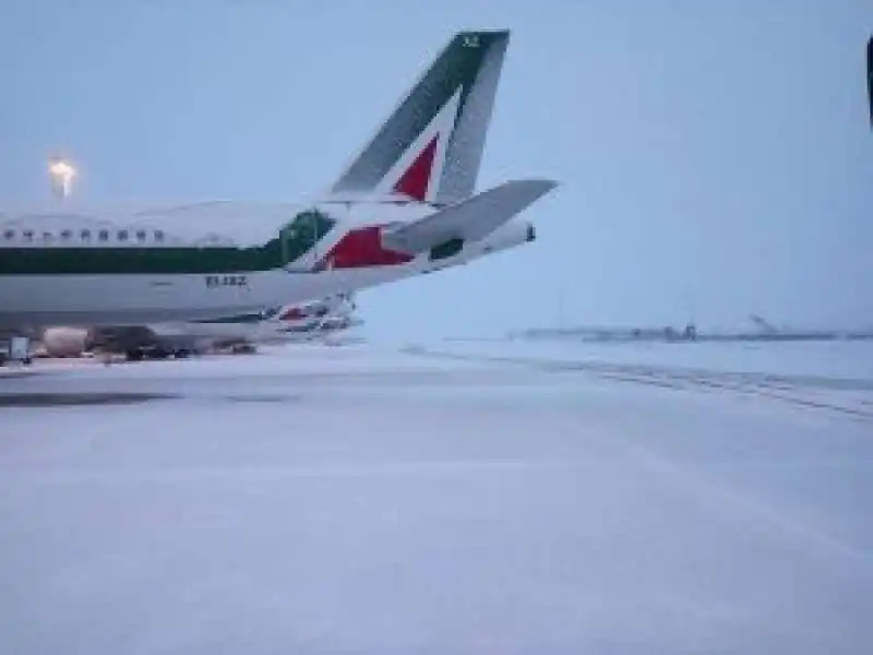 NEVE ROMA FIUMICINO