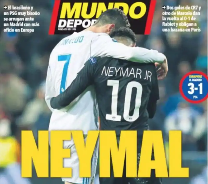 neymar stampa spagnola