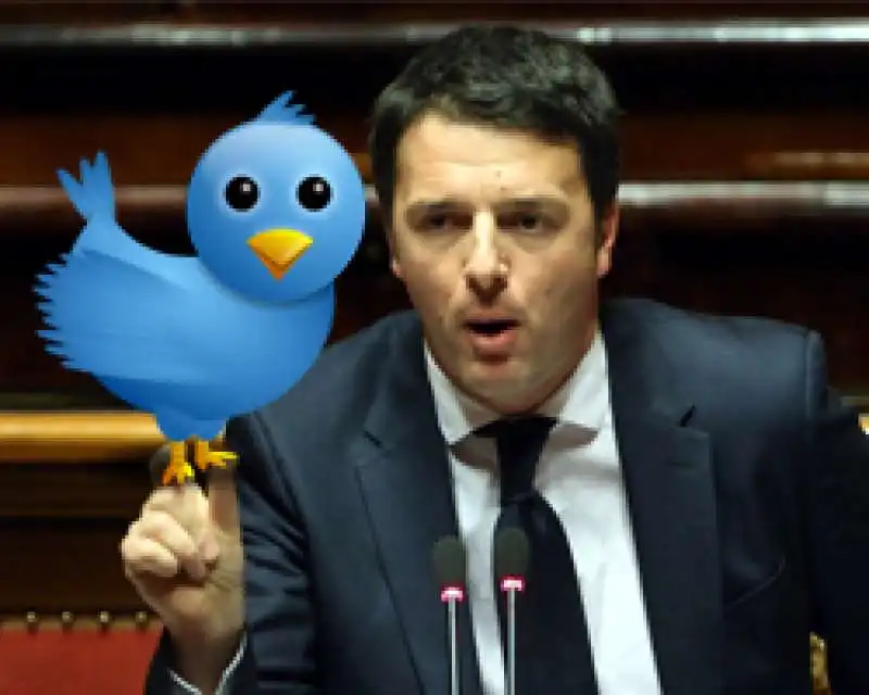 renzi twitter