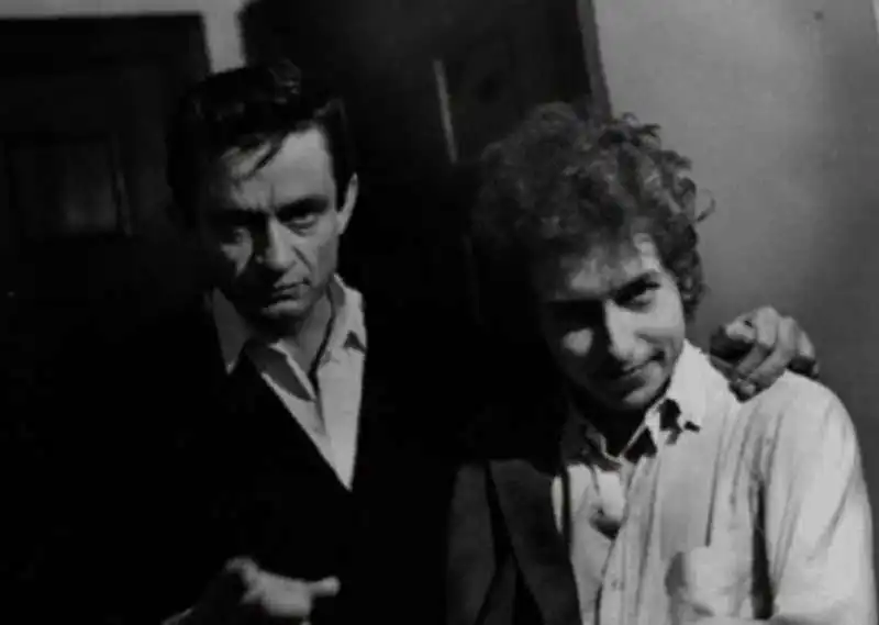 bob dylan e johnny cash registrano iisieme a nashville 3