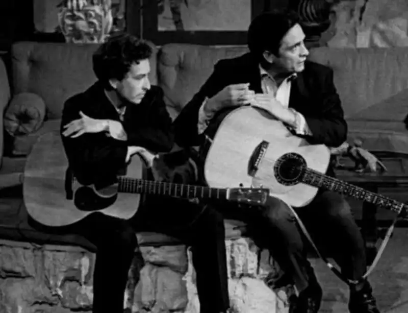 bob dylan e johnny cash registrano iisieme a nashville 5