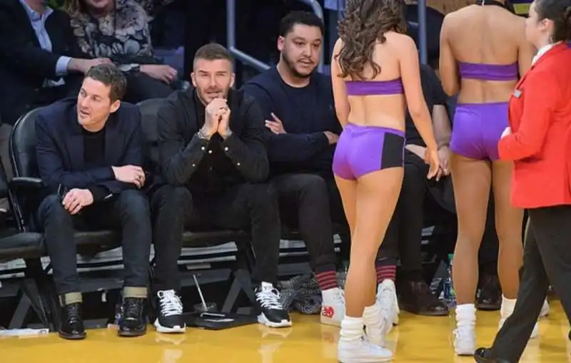 david beckham e le cheerleader 10