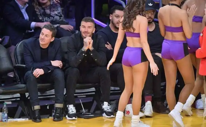 david beckham e le cheerleader 4