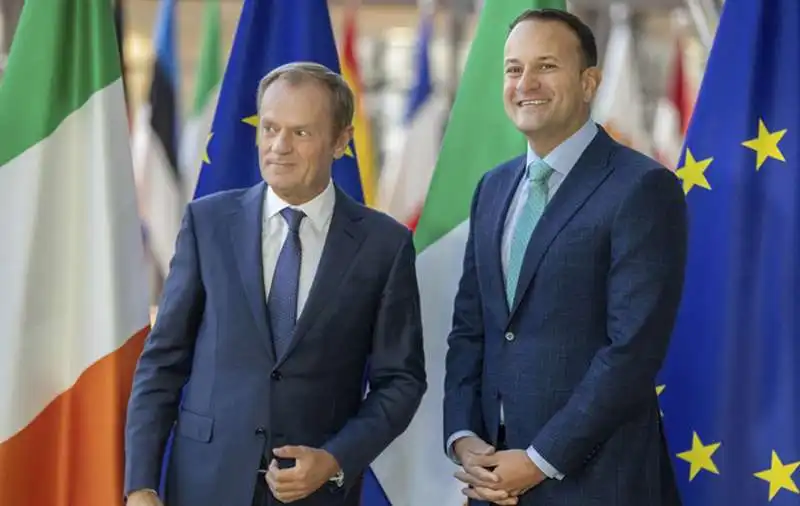 DONALD TUSK E TAOISEACH LEO VARADKAR