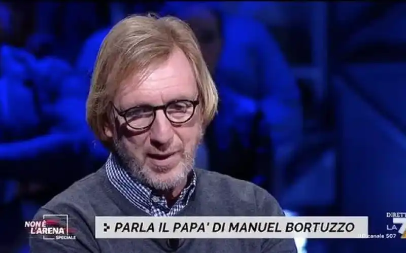 giletti con il papà di manuel bortuzzo