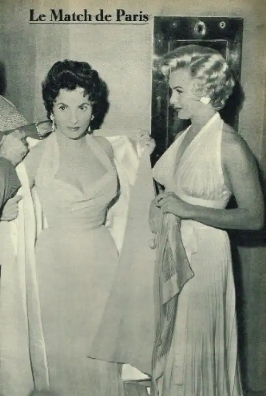 Gina Lollobrigida Marilyn Monroe