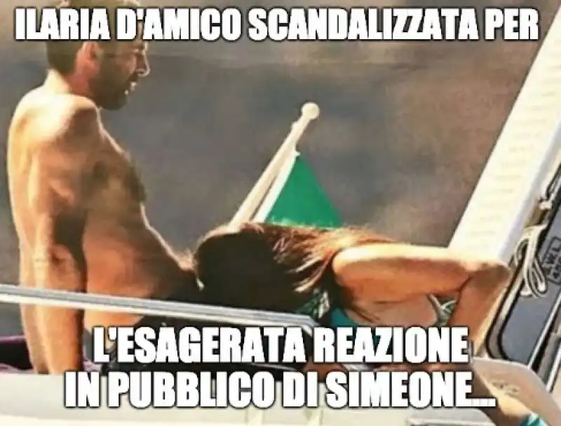  i meme su diego simeone e ilaria damico