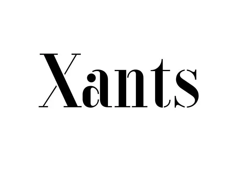 il font 'xants' rivisto da luca pellegrini