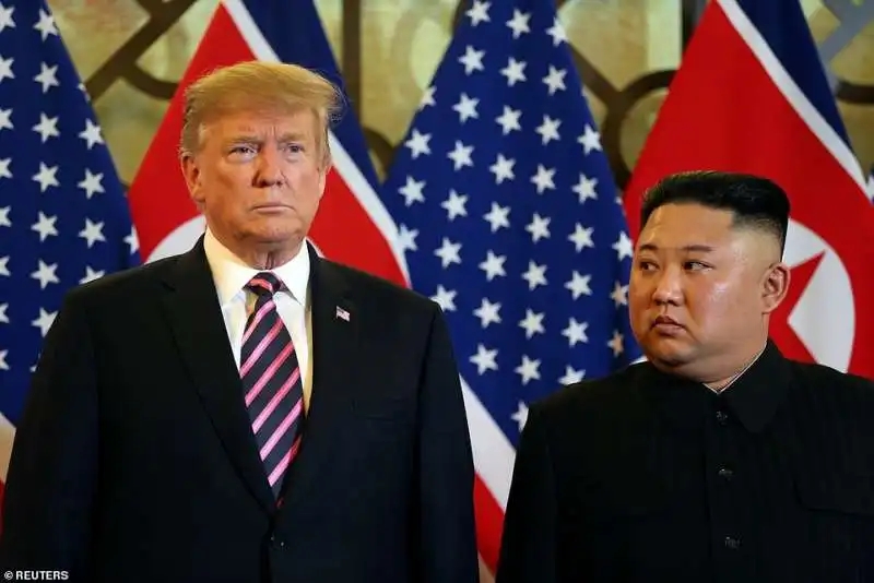 incontro tra donald trump e kim jong un ad hanoi, in vietnam 1