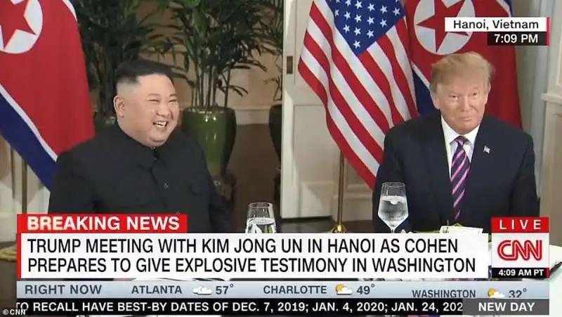 incontro tra donald trump e kim jong un ad hanoi, in vietnam 5