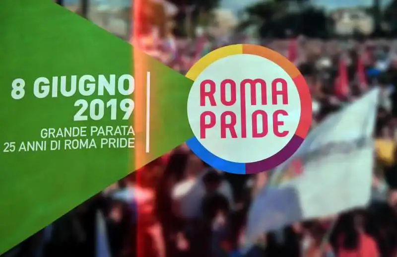 manifesto per i 25 anni del roma pride