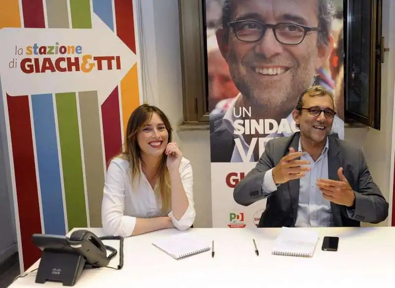 maria elena boschi con roberto giachetti 4