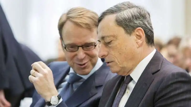 MARIO  DRAGHI JENS WEIDMANN