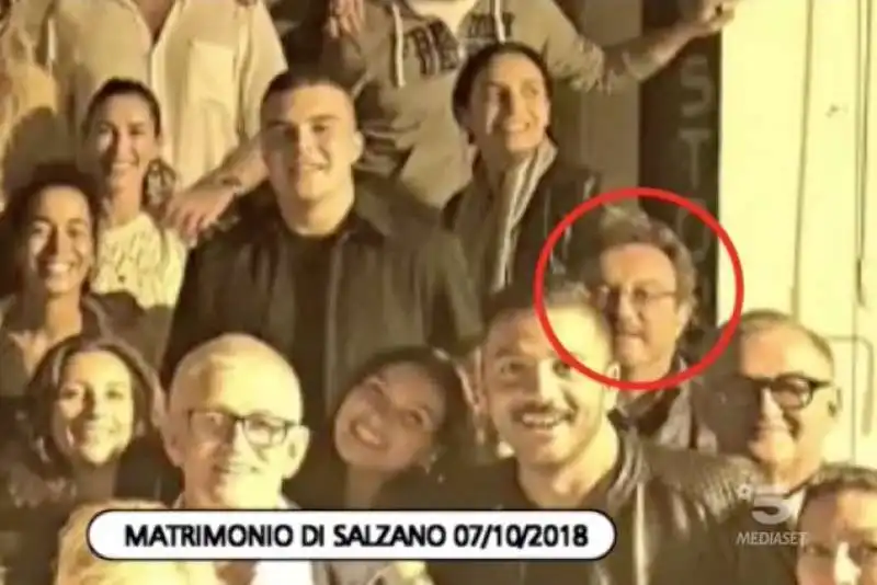 MARIO ORFEO AL MATRIMONIO DI FERDINANDO SALZANO