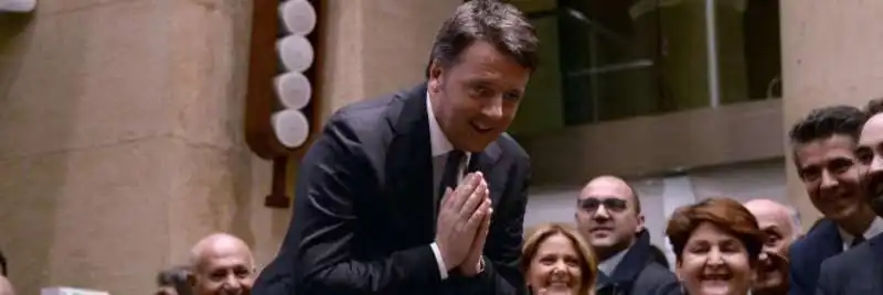 matteo renzi presenta il libro